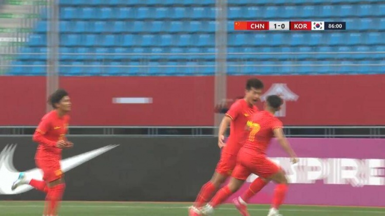 U22國(guó)足1-0韓國(guó)全場(chǎng)數(shù)據(jù)：控球率49%落后韓國(guó)，10射7正領(lǐng)先對(duì)手