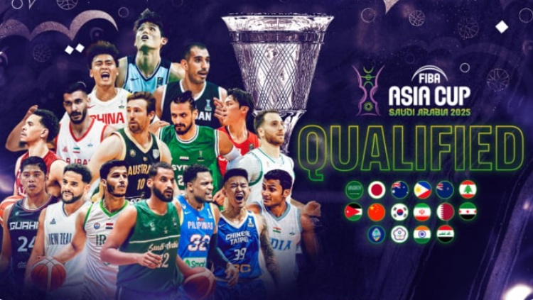 8月在沙特舉辦！FIBA官網(wǎng)：男籃亞洲杯抽簽儀式將在下月8號舉行